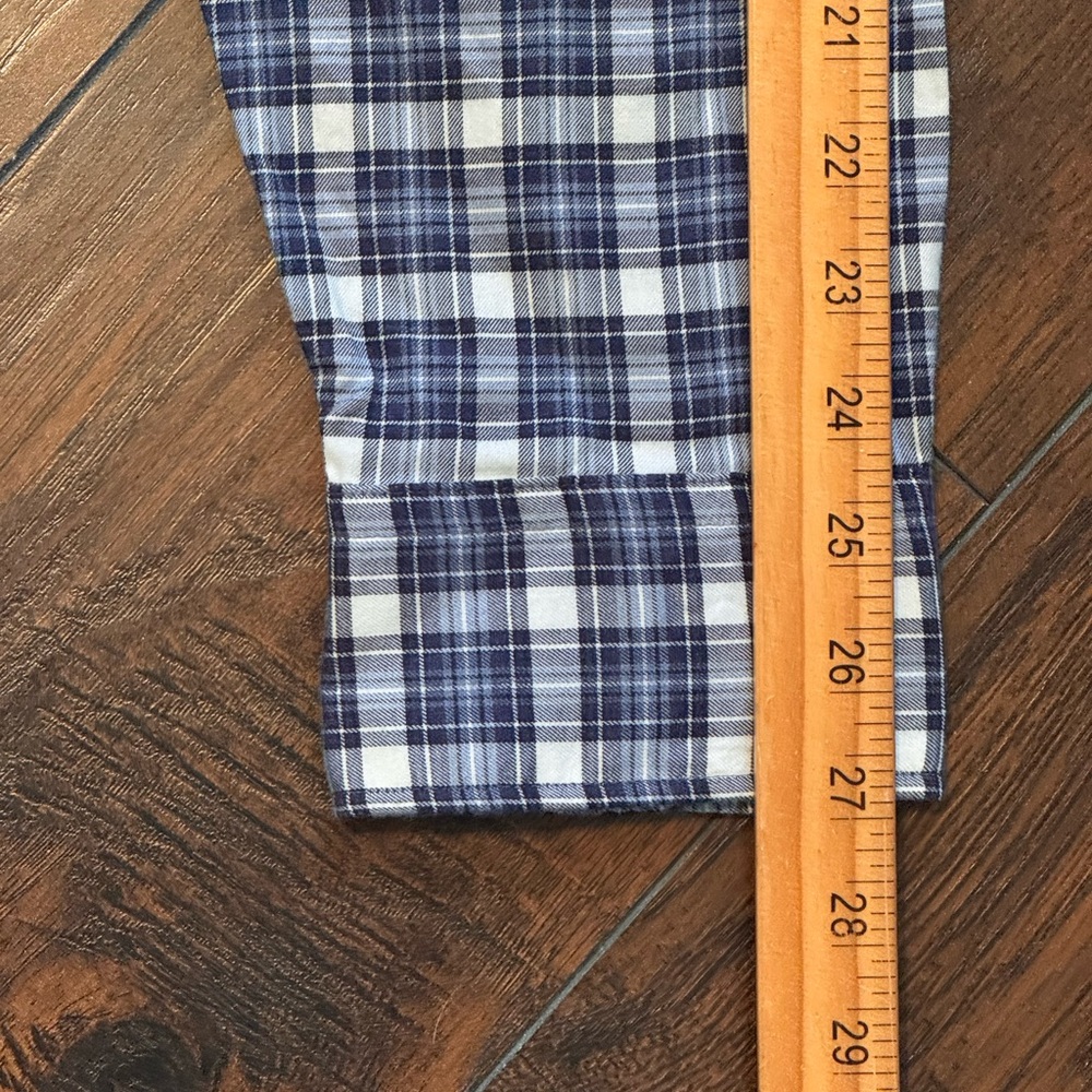 FAHERTY Shirt The Everyday Button Down Long Sleeve Navy Plaid XXL NWT - Picture 14 of 14